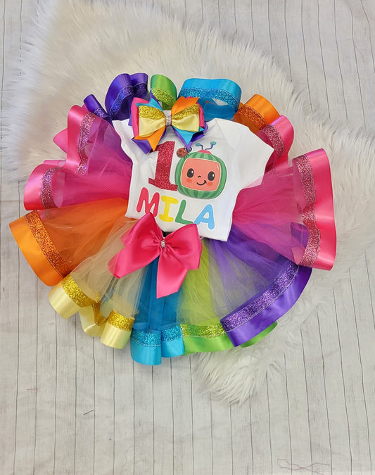 Personalized Tutu Outfit