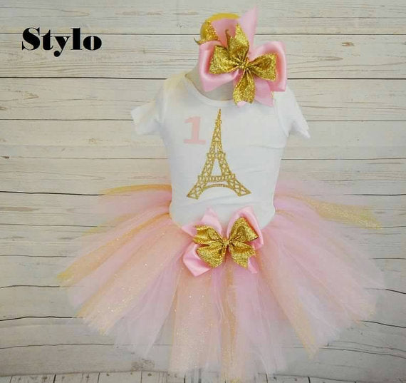 Paris Birthday Tutu Outfit – STYLO