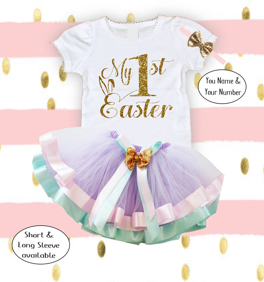 Baby's first 2025 easter outfit
