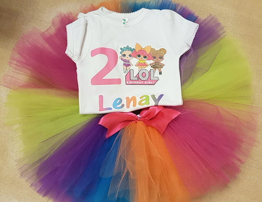 Personalized Tutu Outfit