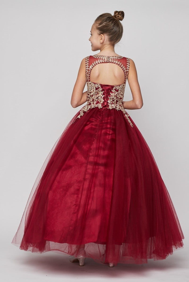 Burgundy Girl Dress,Girl Dress, Burgundy Dress 5041