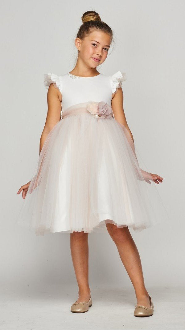 Blush Girl Dress,Girl Dress,Blush Dress, Blush Dress, Flower Girl, Wedding Flower Girl Dress, Blush Teen Dress