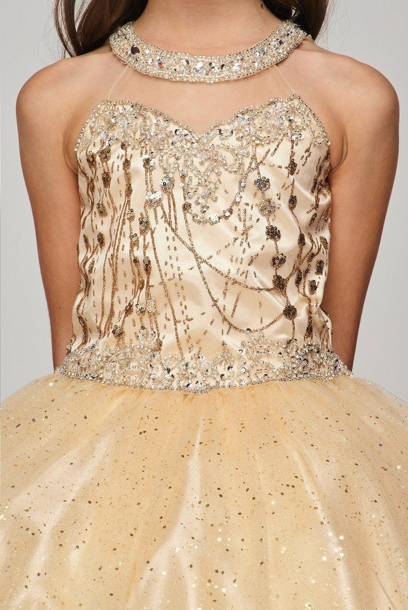 Champagne Girl Dress,Girl Dress, Champagne Dress, Champagne Dress, Flower Girl, Wedding Flower Girl Dress, Champagne Teen Dress