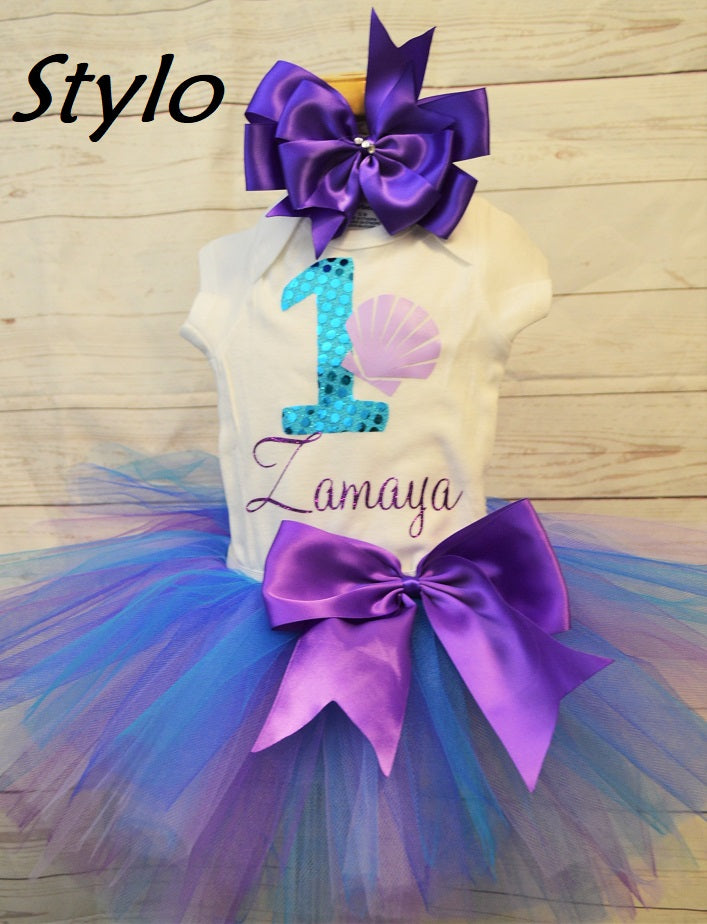 Mermaid birthday Tutu Outfit – STYLO