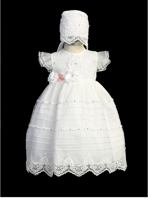 White Baptism/Christening Gown 2376tt