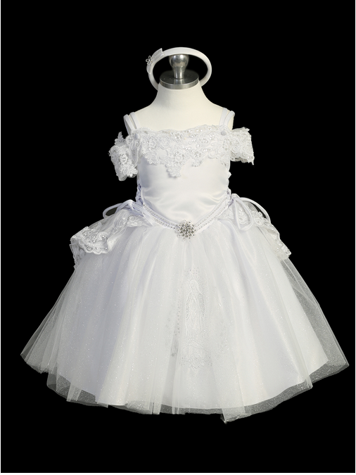 White Baptism/Christening Gown 2353tt