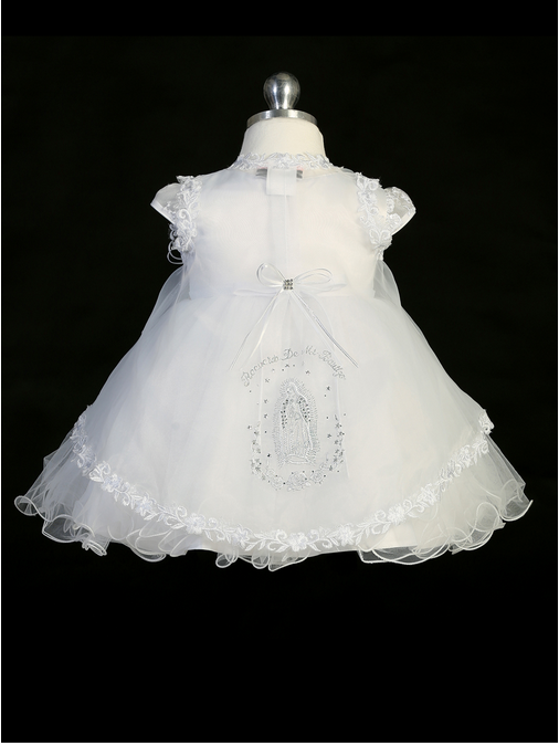 White Baptism/Christening Gown 2359tt