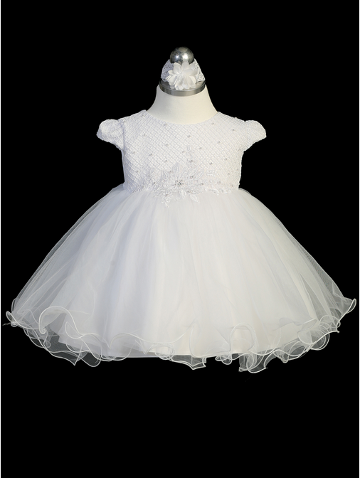 White Baptism/Christening Gown 2360