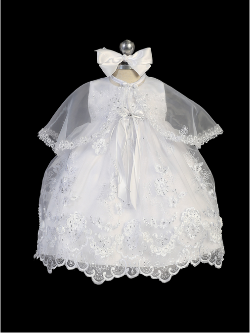 White Baptism/Christening Gown 2266