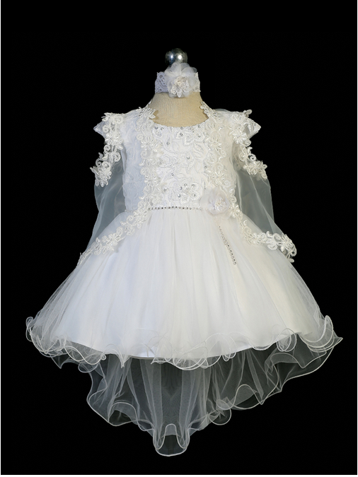 White Baptism/Christening Gown 2340