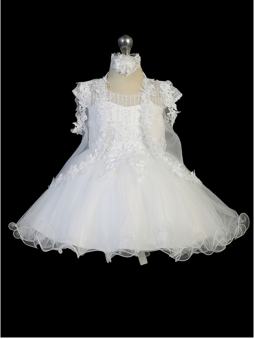 White Baptism/Christening Gown 2342
