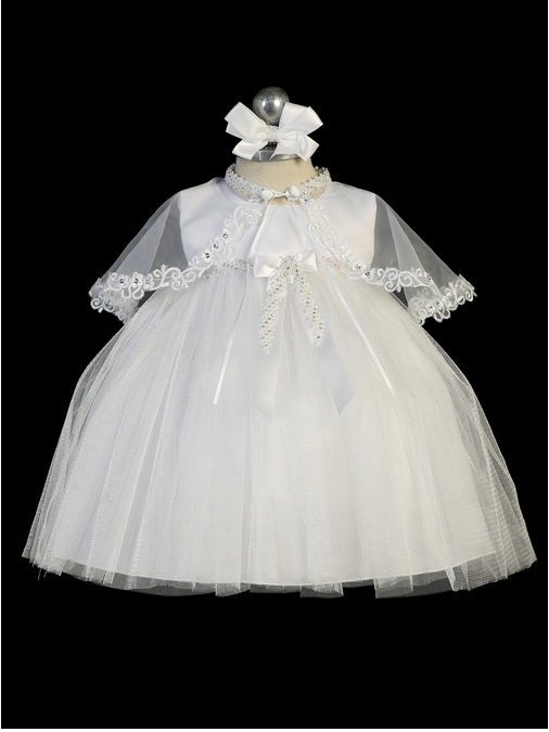 White Baptism/Christening Gown 2312