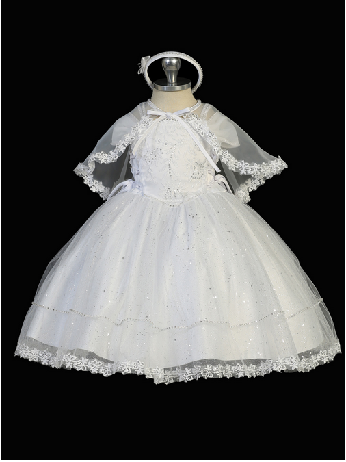 White Baptism/Christening Gown 2320