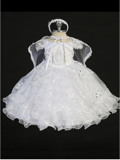 White Baptism/Christening Gown 2299