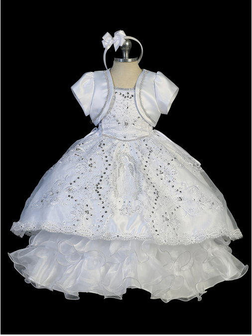 White Baptism/Christening Gown 2352