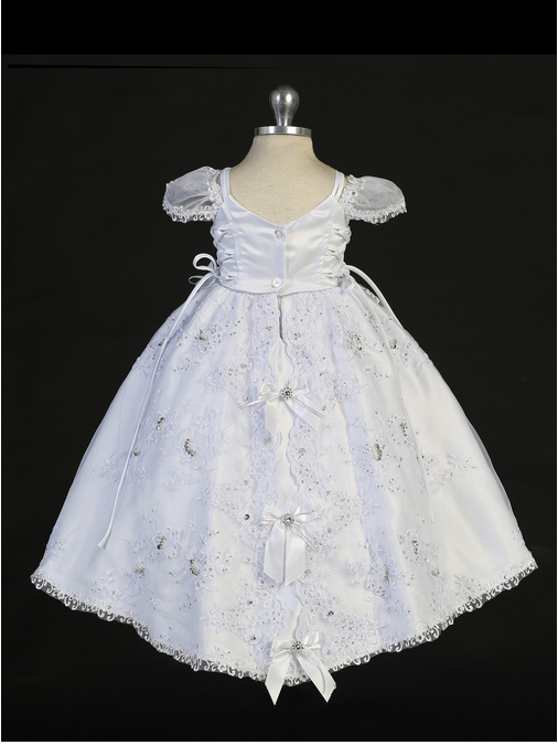 White Baptism/Christening Gown 2280