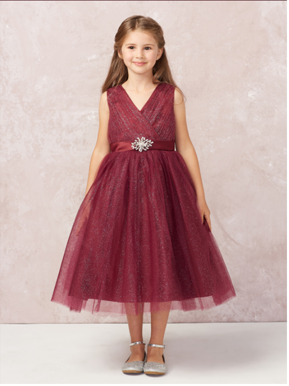 Burgundy Girl Dress,Girl Dress, Burgundye Dress, Flower Girl, Wedding Flower Girl Dress, party dress