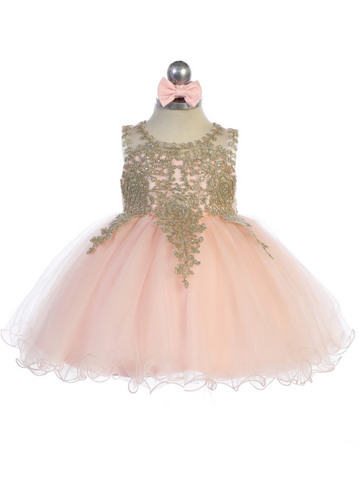 Blush Girl Dress,Girl Dress, Blush Dress, Flower Girl, Wedding Flower Girl Dress, party dress