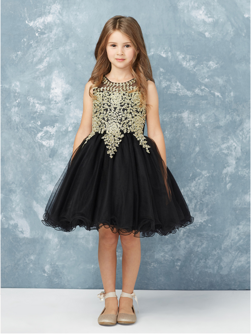 Black Girl Dress,Girl Dress, Black Dress, Flower Girl, Wedding Flower Girl Dress, party dress