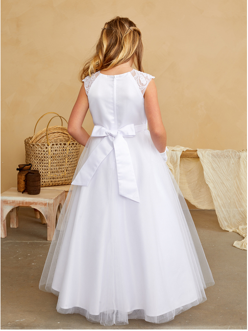 First Holy Communion Dress white 1206