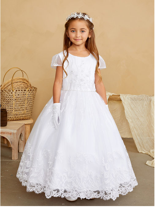 First Holy Communion Dress white 5841 STYLO First Holy Communion Dress white 5841 STYLO