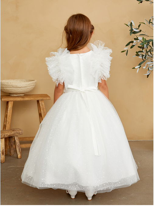 First Holy Communion Dress white 5843