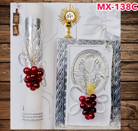 First Holy Communion Candle Set / Set Vela Primera Comunion 138