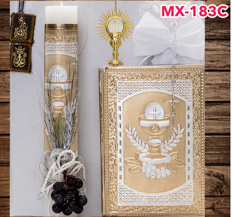 First Holy Communion Candle Set / Set Vela Primera Comunion 183