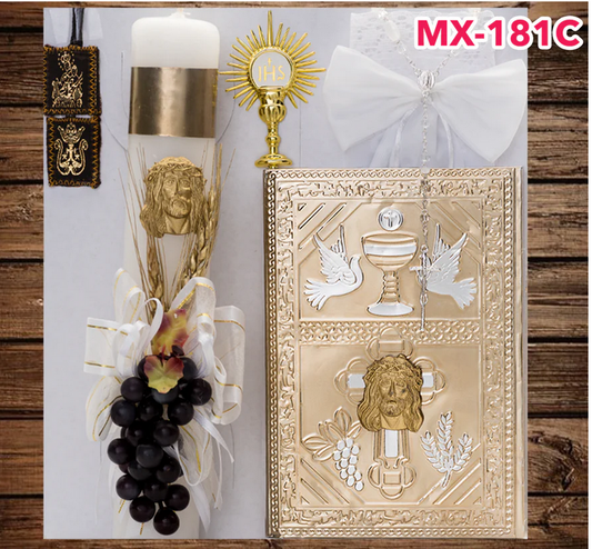 First Holy Communion Candle Set / Set Vela Primera Comunion 181