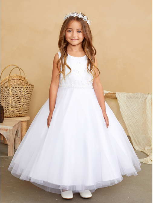 Communion Dress white 5846