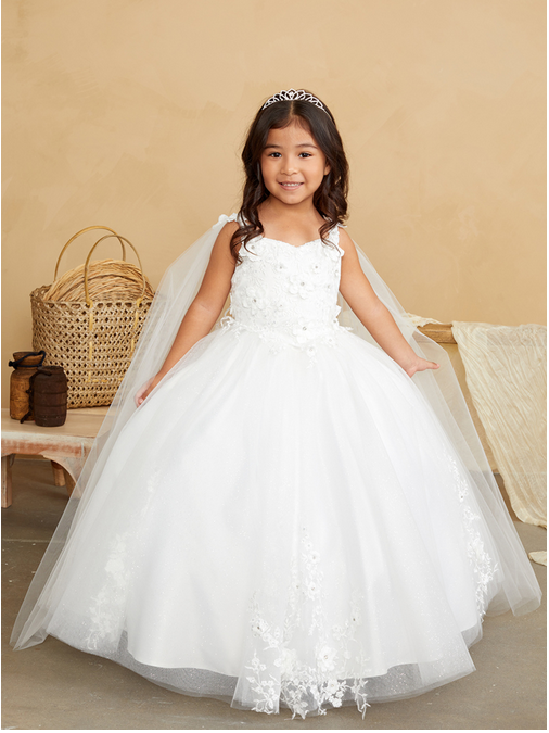 Communion White Dress 7040