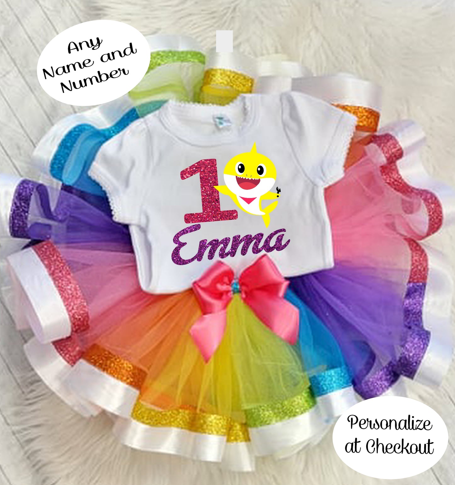 Personalized Tutu Outfit