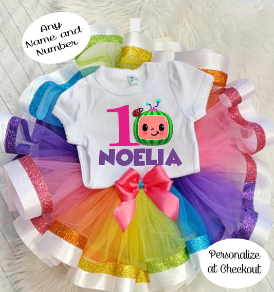 Personalized Tutu Outfit