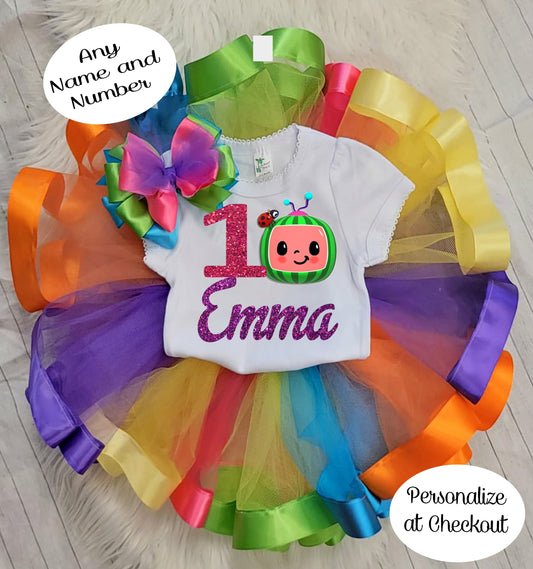 Personalized Tutu Outfit