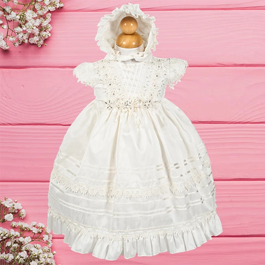 Ivory Baptism/Christening Gown