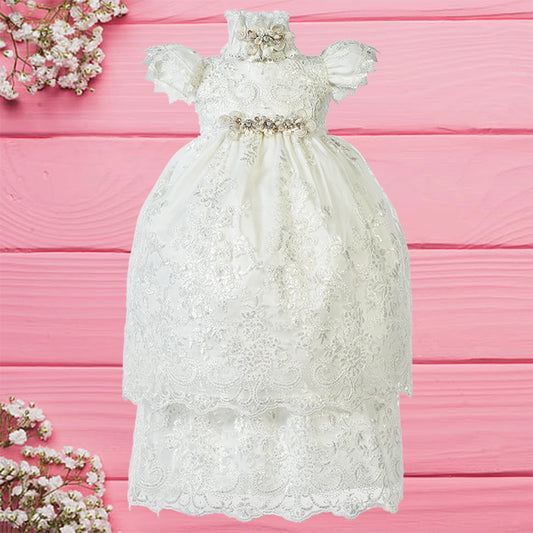 Ivory Baptism/Christening Gown