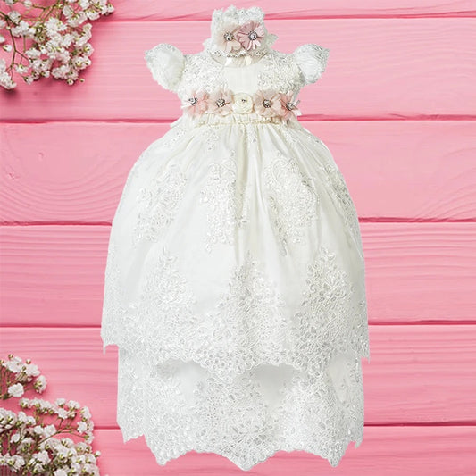 Ivory Baptism/Christening Gown