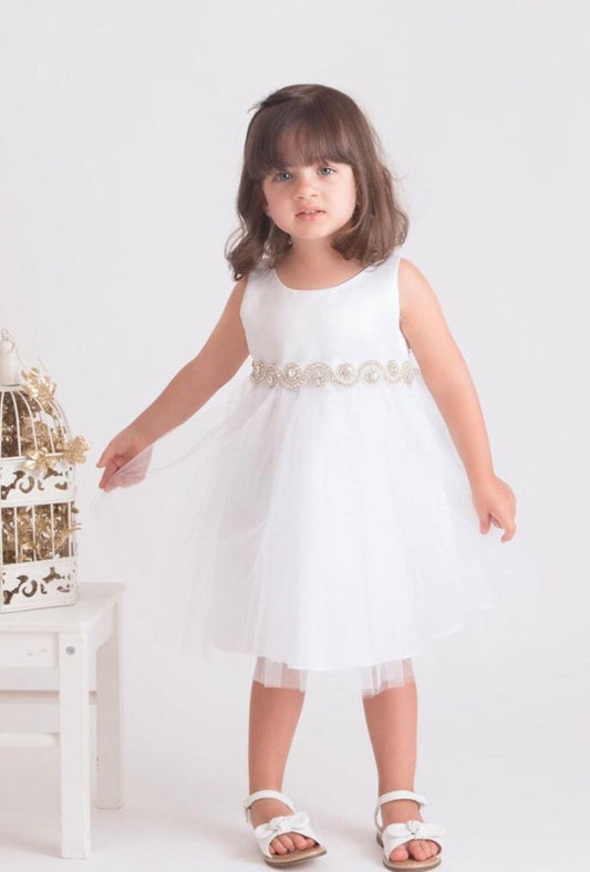 White Girl Dress,Girl Dress, White Dress, White Dress, Flower Girl, Wedding Flower Girl Dress