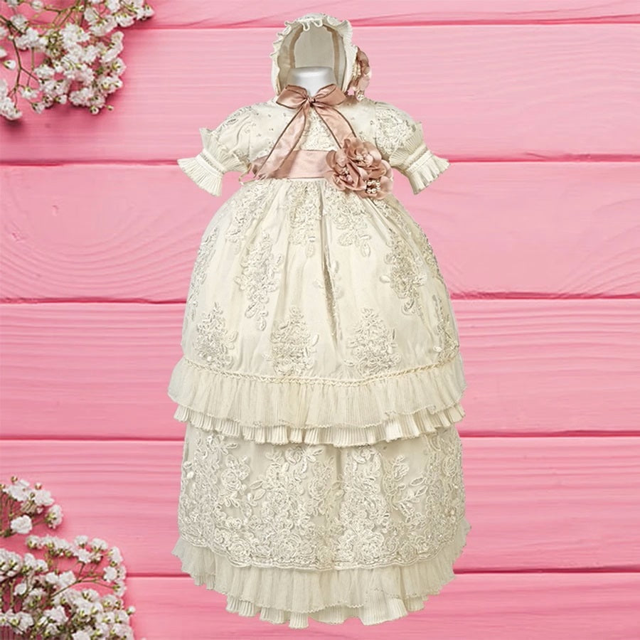 Ivory Baptism/Christening Gown