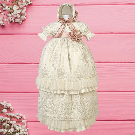 Ivory Baptism/Christening Gown