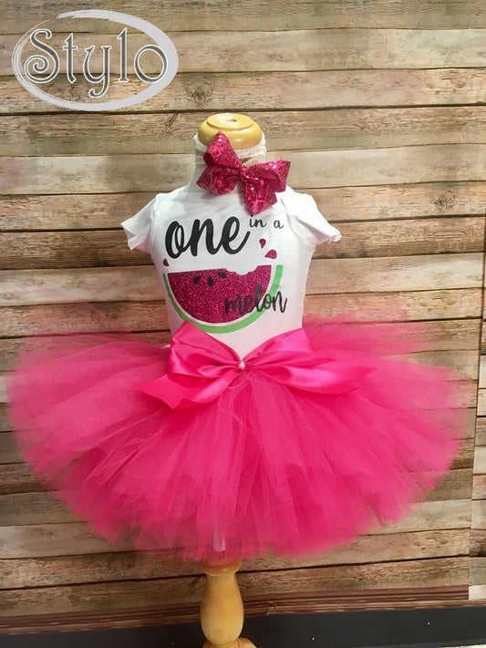 One In a Melon Birthday Outfit