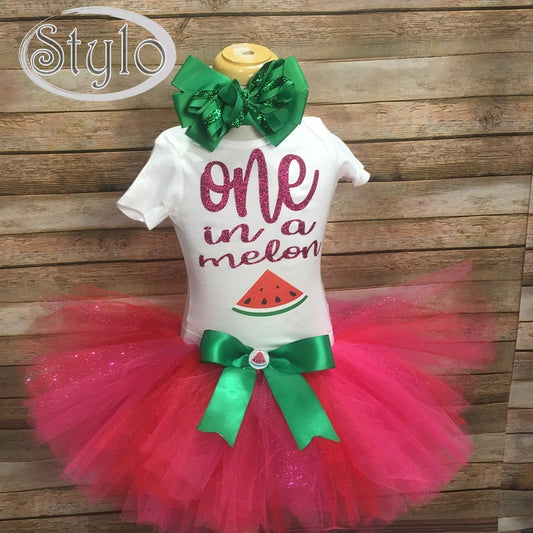 One In a Melon Birthday Outfit