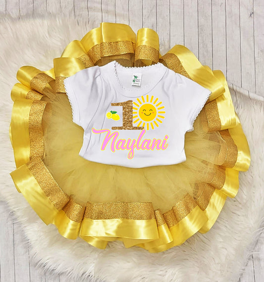 Sunshine Personalized Tutu Outfit