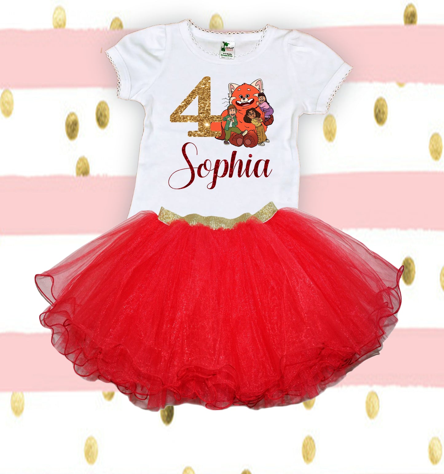 Personalized Tutu Outfit