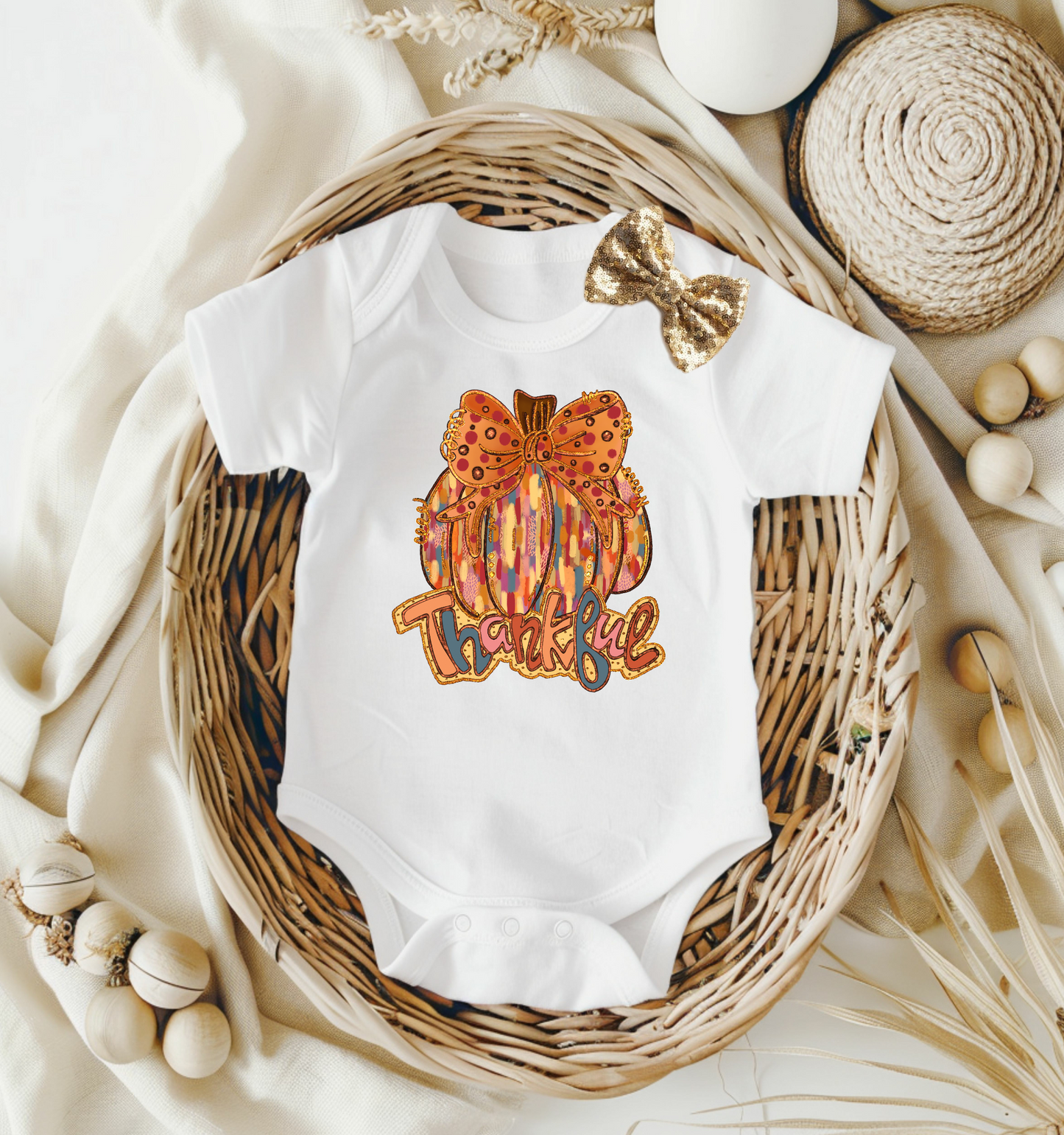 Thanksgiving Onesie Outfit, Thanksgiving Outfit for Baby, First Thanksgiving Outfit for Girl Boy, Baby Thanksgiving Outfit. (Copy)