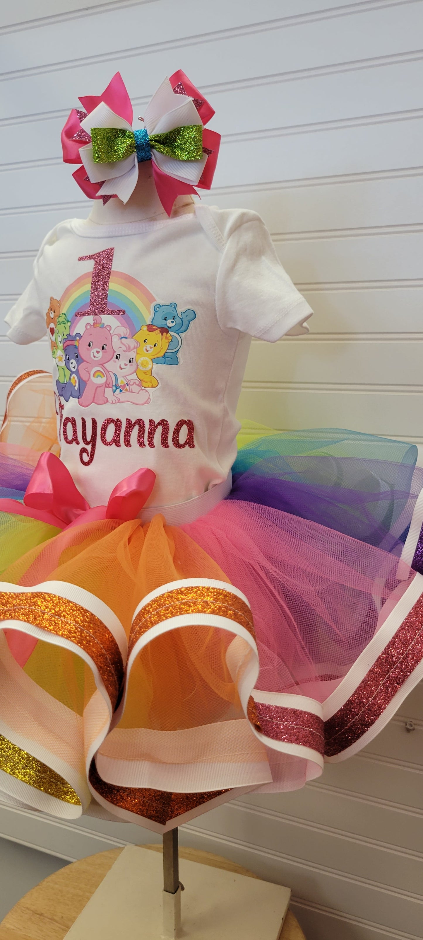 Bear Honey,  Personalized Tutu Outfit