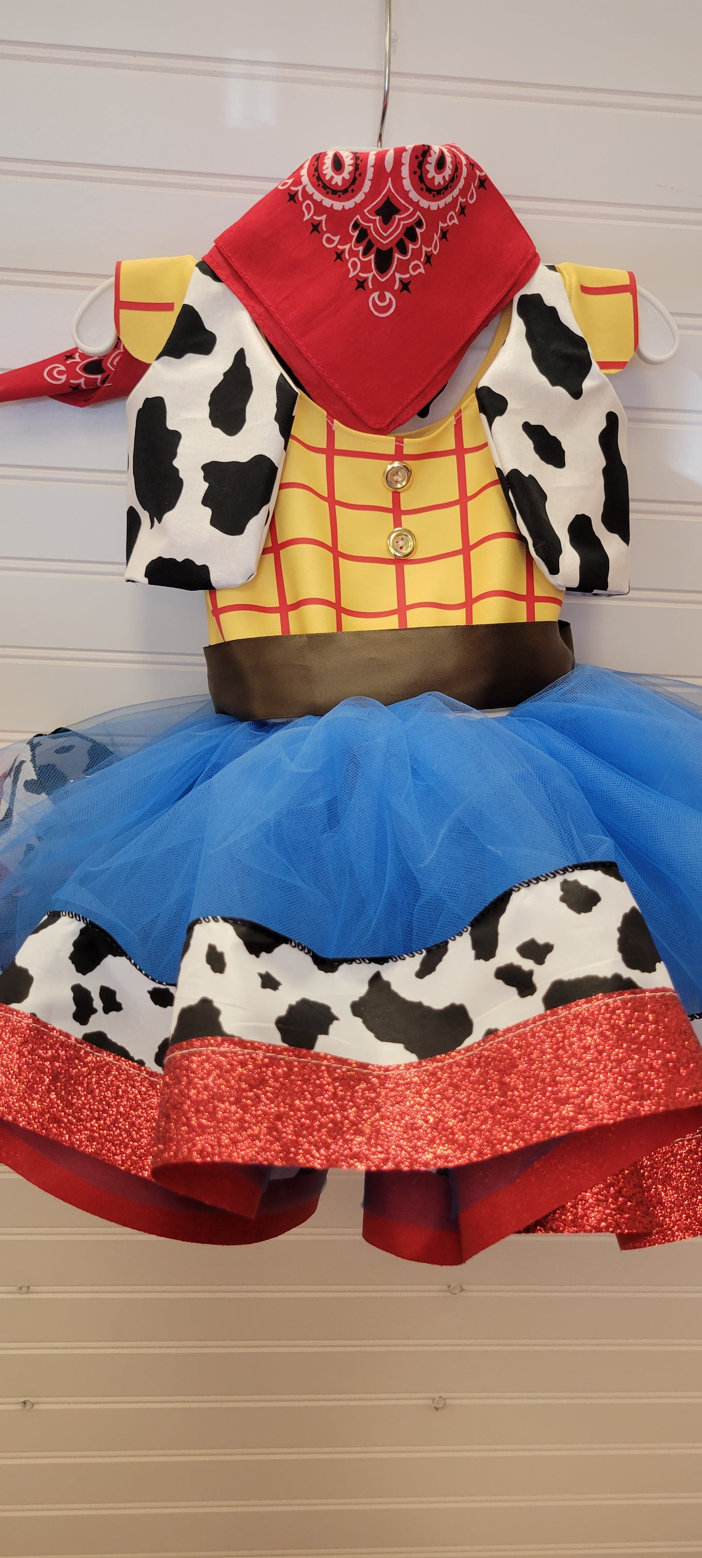 Jessie Toy Story inspired Birthday dress