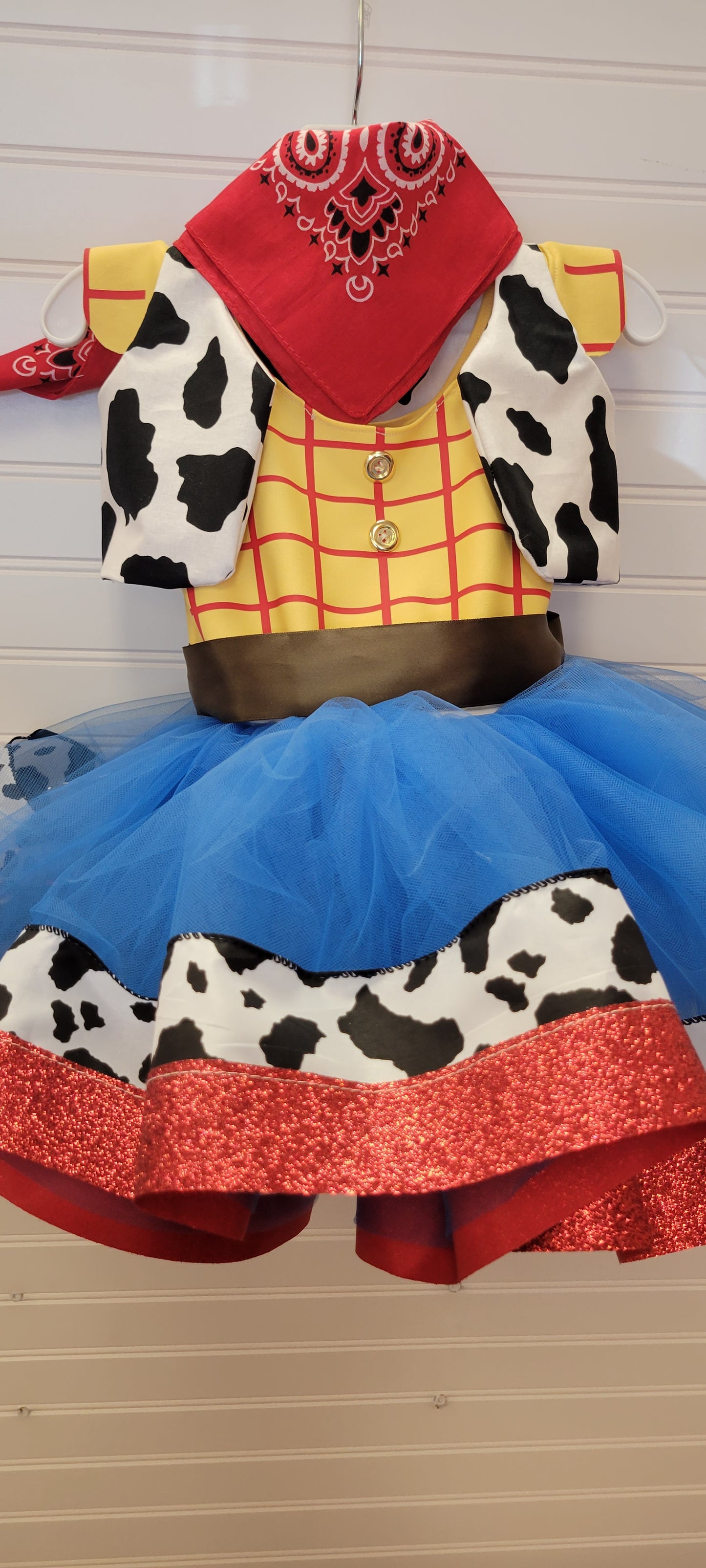 Jessie Toy Story inspired Birthday dress