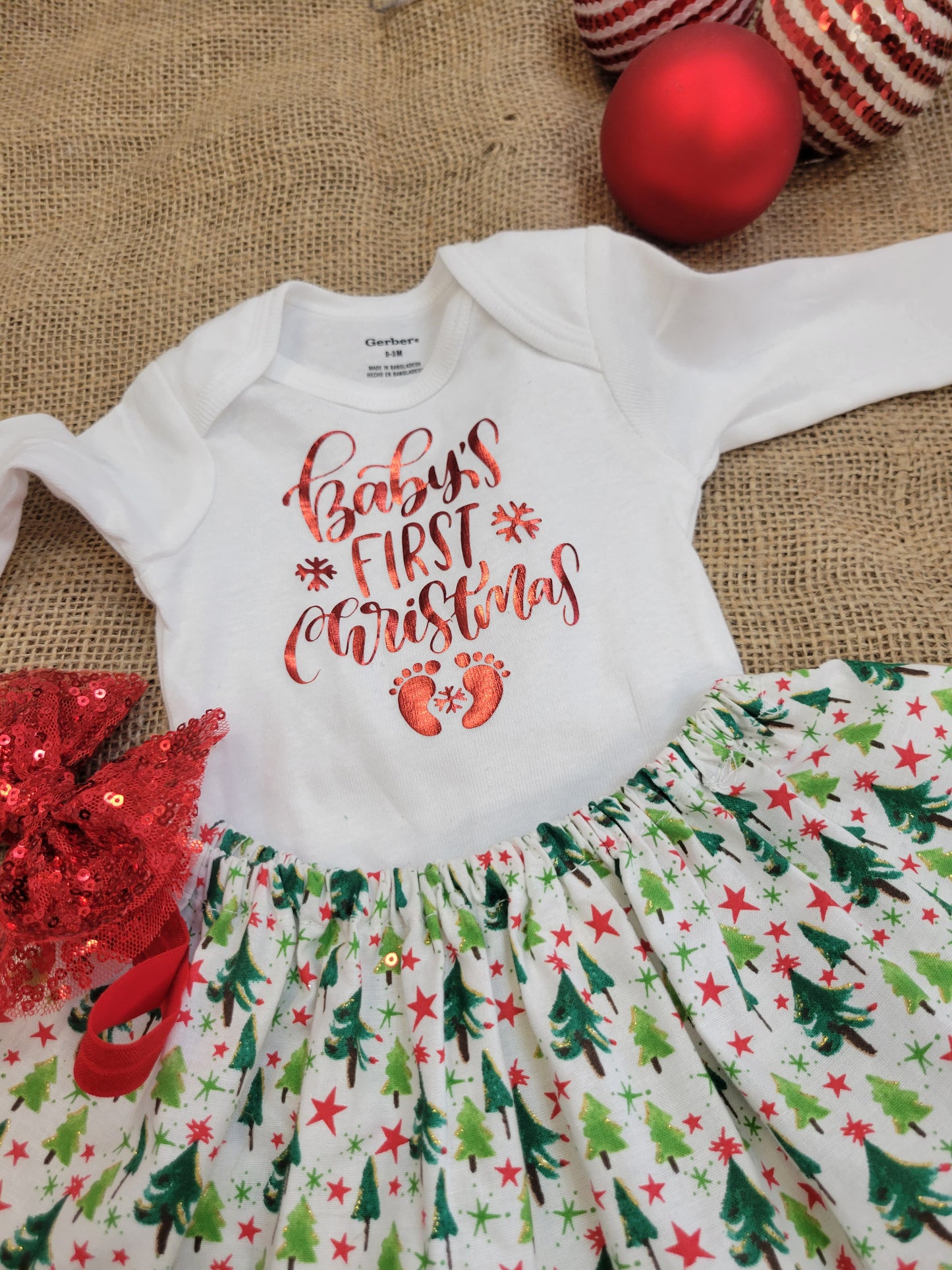 Christmas Tutu Outfit