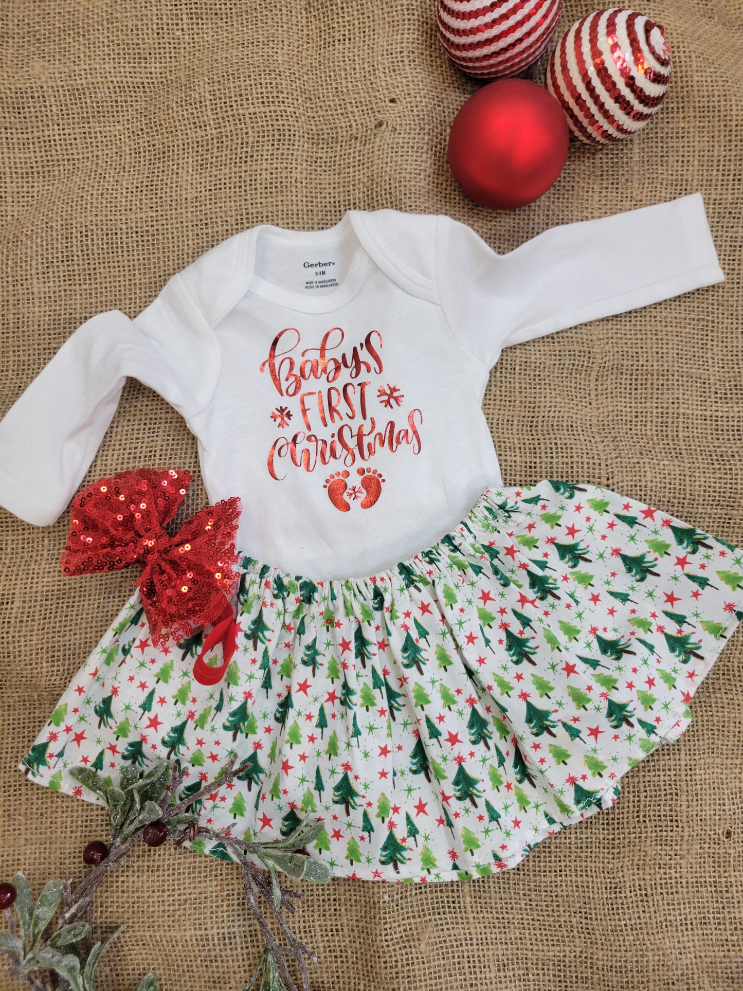 Christmas Tutu Outfit